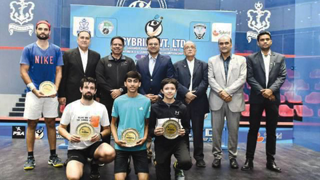 Sybrid Takes Lead in Youth Empowerment through Sports at the PSA Satellite Squash Championship’23