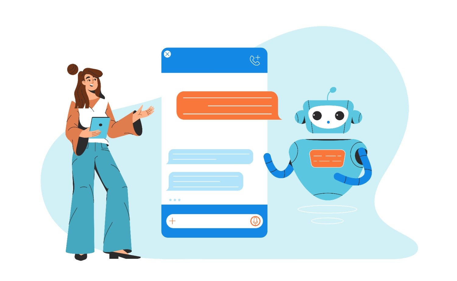 Virtual assistant providing instant customer help